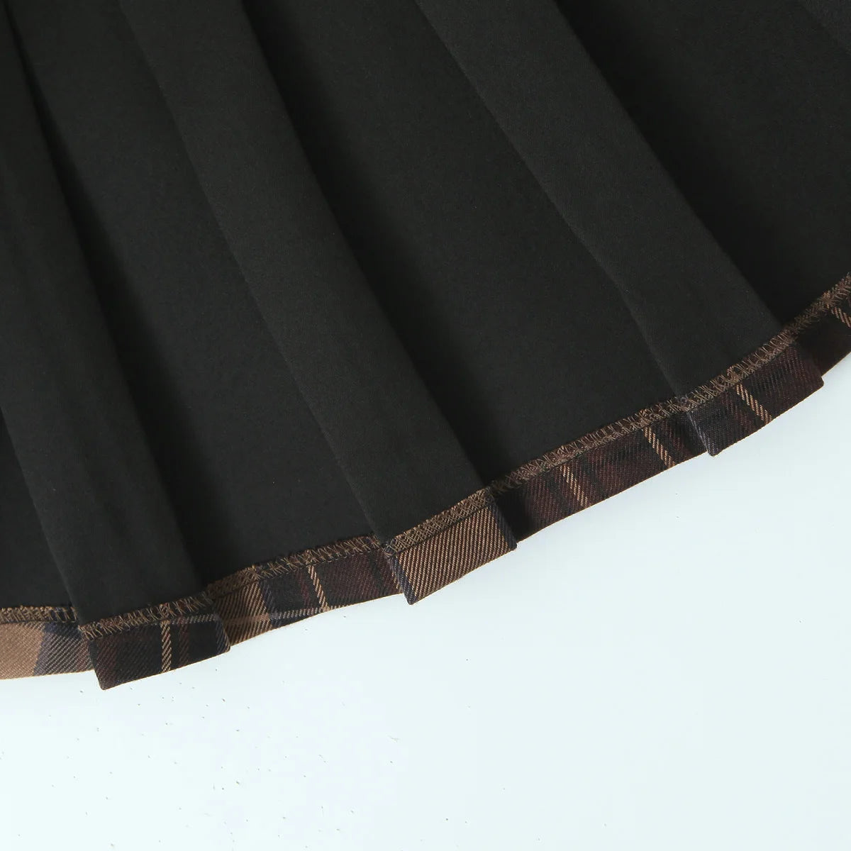 "Cocoa Chic"
 Short Brown Sugar Skirt